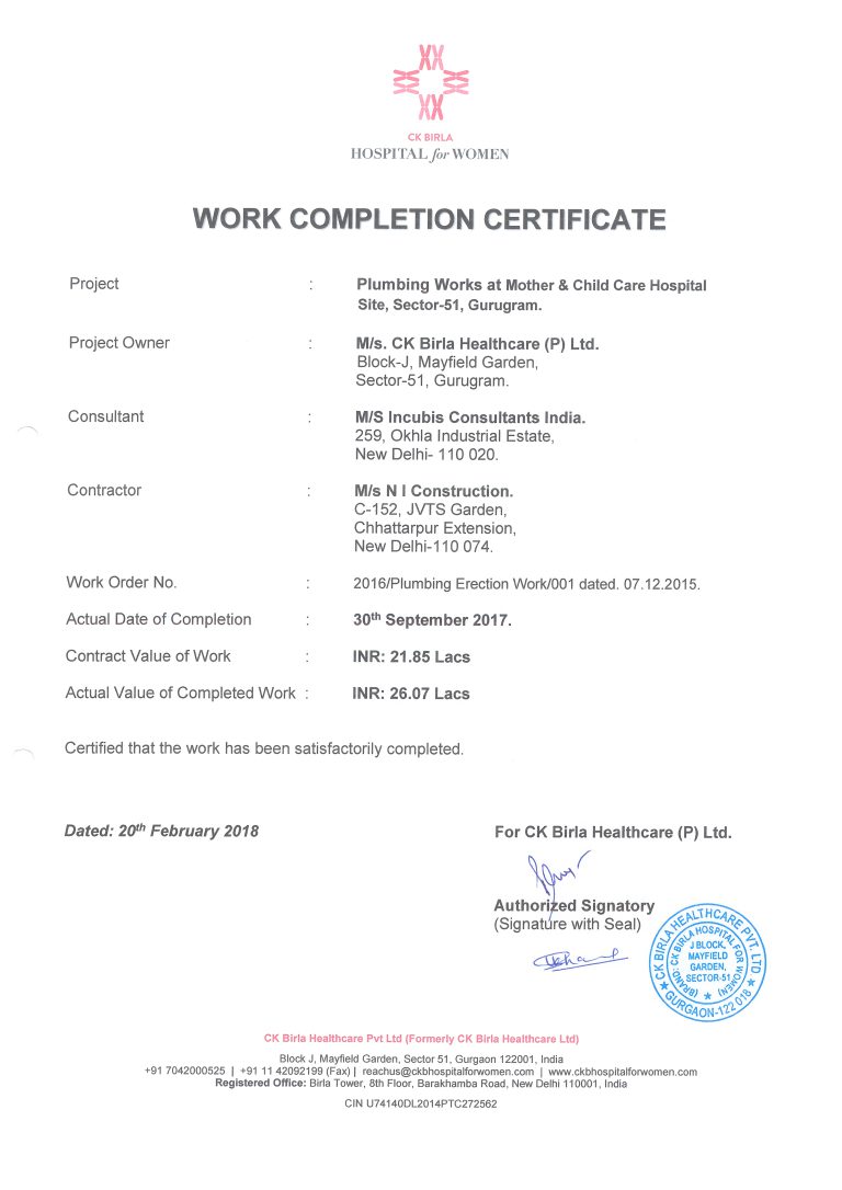 Completion Certificates 009