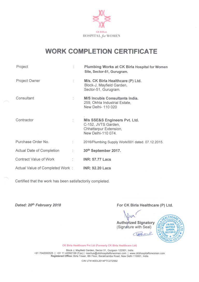 Completion Certificates 021