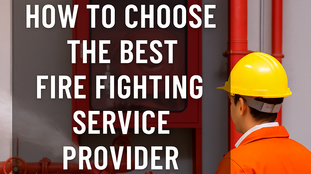 Read more about the article How to Choose the Best Fire Fighting Service Provider for Your Business