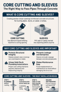 Core Cutting and Sleeves 1 Core Cutting and Sleeves